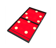 Passe Trappe Noir et Rouge